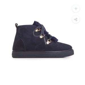 Navy Childrenchic Sneaker Booties Size US 9 1/2 Toddler